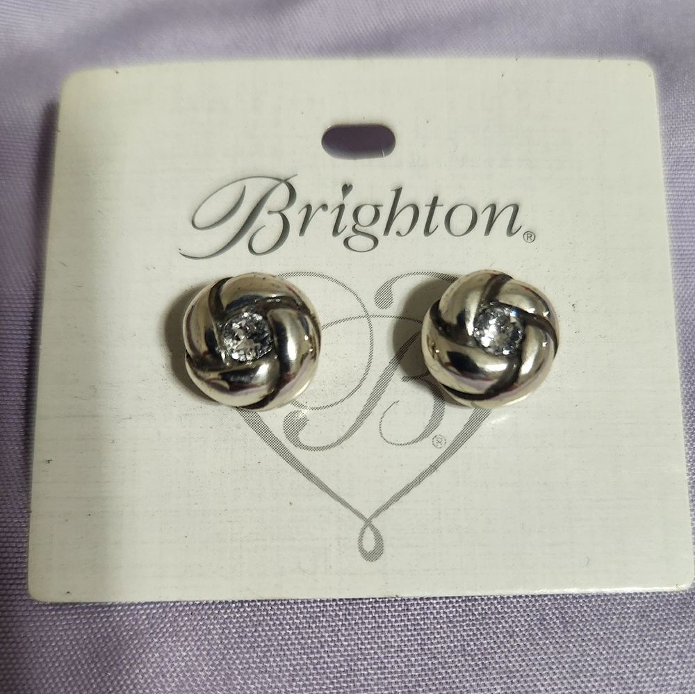 Brighton Love Me Knot Stud Earrings